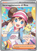 Incoraggiamento di Rina POR 123/088 Illustrazione Speciale Alternative Art - ITA - Near Mint - Megaevoluzione - Equilibrio Perfetto - Carta Pokemon