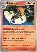 Infernape 033/167 Reverse Holo Rara - ITA - Near Mint - Scarlatto e Violetto - Crepuscolo Mascherato - Carta Pokemon