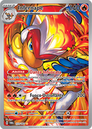 Infernape 173/167 Illustrazione Rara - ITA - Near Mint - Scarlatto e Violetto - Crepuscolo Mascherato - Carta Pokemon