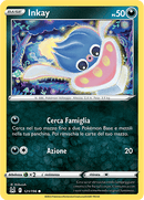 Inkay 121/196 - ITA - Near Mint - Spada e Scudo - Origine Perduta - Carta Pokemon