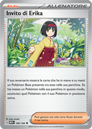 Invito di Erika 160/165 - ITA - Near Mint - Scarlatto e Violetto - 151 - Carta Pokemon