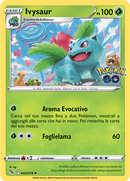 Ivysaur 002/078 - ITA - Near Mint - Spada e Scudo - Pokemon GO - Carta Pokemon