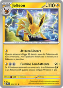 Jolteon 029/131 Holo - ITA - Near Mint - Scarlatto e Violetto - Evoluzioni Prismatiche - Carta Pokemon