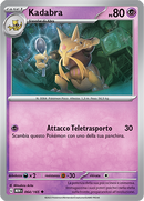 Kadabra 064/165 Reverse Holo - ITA - Near Mint - Scarlatto e Violetto - 151 - Carta Pokemon