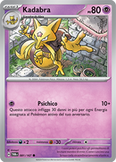 Kadabra 081/167 Reverse Holo Comune - ITA - Near Mint - Scarlatto e Violetto - Crepuscolo Mascherato - Carta Pokemon