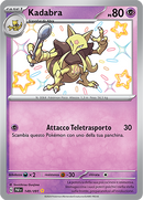 Kadabra Shiny 149/091 - ITA - Near Mint - Scarlatto e Violetto - Destino di Paldea - Carta Pokemon