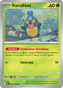 Karrablast BLK 009/086 - ITA - Near Mint - Scarlatto e Violetto - Luce Nera - Carta Pokemon