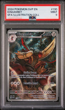 Kingambit SVP 130 Illustrazione Rara - ITA - Mint - Gradata PSA 9 - Promo Scarlatto e Violetto - Carta Pokemon