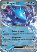 Kingdra-ex 012/064 Rara Doppia - ITA - Near Mint - Scarlatto e Violetto - Segreto Fiabesco - Carta Pokemon