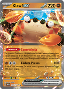 Klawf-ex 120/197 - ITA - Near Mint - Scarlatto e Violetto - Ossidiana Infuocata - Carta Pokemon