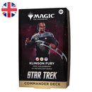 Mazzo Commander Deck - Star Trek - Kingon Fury - Magic The Gathering - ENG