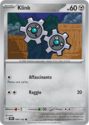 Klink 099/142 Reverse Holo - ITA - Near Mint - Scarlatto e Violetto - Corona Astrale - Carta Pokemon