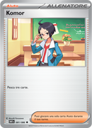 Komor WHT 081/086 Reverse Holo Poke Ball - ITA - Near Mint - Scarlatto e Violetto - Fuoco Bianco - Carta Pokemon