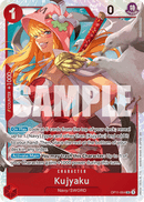 Kujyaku OP11-004 V1 - Character Rosso Super Rare - Near Mint - A Fist of Divine Speed - Carta One Piece Card Game