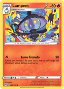 Lampent 025/196 Reverse Holo - ITA - Near Mint - Spada e Scudo - Origine Perduta - Carta Pokemon