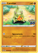 Larvitar 037/078 - ITA - Near Mint - Spada e Scudo - Pokemon GO - Carta Pokemon