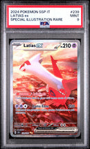 Latias-ex SSP 239/191 Illustrazione Speciale Alternative Art - ITA - Mint - Gradata PSA 9 - Scarlatto e Violetto - Scintille Folgoranti - Carta Pokemon