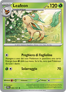 Leafeon 005/131 Reverse Holo - ITA - Near Mint - Scarlatto e Violetto - Evoluzioni Prismatiche - Carta Pokemon