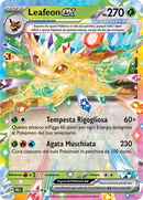 Leafeon-ex 006/131 - ITA - Near Mint - Scarlatto e Violetto - Evoluzioni Prismatiche - Carta Pokemon