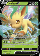 Leafeon V 013/159 - ITA - Near Mint - Spada e Scudo - Zenit Regale - Carta Pokemon