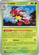 Ledian 003/142 - ITA - Near Mint - Scarlatto e Violetto - Corona Astrale - Carta Pokemon