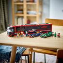 LEGO City - 60445 - Autotrasportatore F1® con monoposto RB20 e AMR24 F1® - 1086 pezzi - NISB - Scatola leggermente Danneggiata