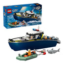 LEGO City - 60456 - Inseguimento del motoscafo della Polizia - 264 pezzi