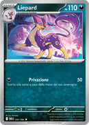 Liepard WHT 056/086 Reverse Holo Poke Ball - ITA - Near Mint - Scarlatto e Violetto - Fuoco Bianco - Carta Pokemon
