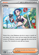 Litha 160/167 Reverse Holo Non Comune - ITA - Near Mint - Scarlatto e Violetto - Crepuscolo Mascherato - Carta Pokemon
