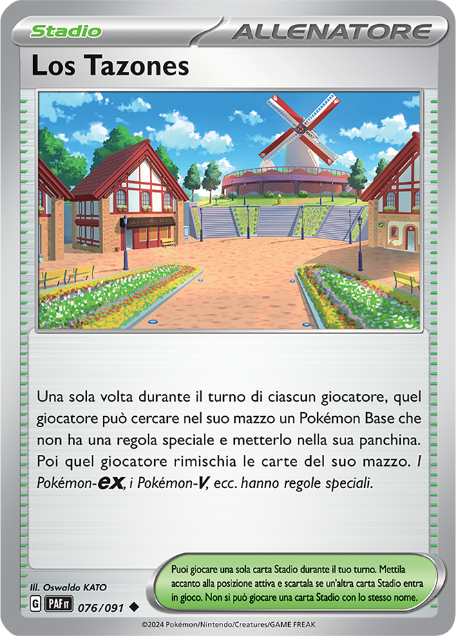 Los Tazones 076/091 - ITA - Near Mint - Scarlatto e Violetto - Destino di Paldea - Carta Pokemon