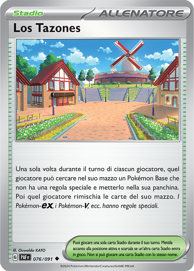 Los Tazones 076/091 - ITA - Mint - Scarlatto e Violetto - Destino di Paldea - Carta Pokemon