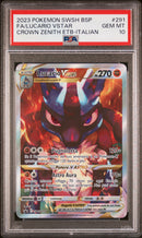 Lucario V Astro SWSH291 - ITA - Mint - Gradata PSA 10 - Promo Spada e Scudo - Carta Pokemon