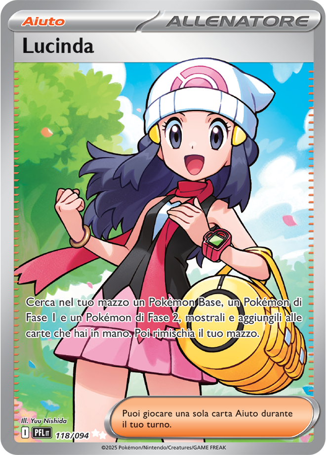 Lucinda PFL 118/094 - ITA - Near Mint - Megaevoluzione - Fiamme Spettrali - Carta Pokemon