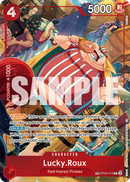 Lucky.Roux OP09-015 - Character Rosso Treasure Rare - Near Mint - A Fist of Divine Speed - Carta One Piece Card Game