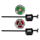 Luke Skywalker 4-80B vs Darth Vader 4-60P - BX - G0290 - BEYBLADE X con Lanciatori