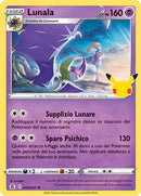 Lunala 015/025 Holo - ITA - Near Mint - Spada e Scudo - Gran Festa - Carta Pokemon