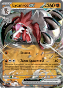 Lycanroc ex 117/193 - ITA - Near Mint - Scarlatto e Violetto - Evoluzioni a Paldea - Carta Pokemon