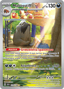 Mabosstiff 218/198 Illustrazione Rara - ITA - Near Mint - Scarlatto e Violetto - Carta Pokemon