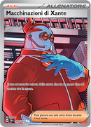 Macchinazioni di Xante 089/064 Full Art Ultra Rara - ITA - Near Mint - Scarlatto e Violetto - Segreto Fiabesco - Carta Pokemon