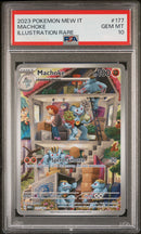 Machoke 177/165 Illustrazione Rara - ITA - Mint - Gradata PSA 10 - Scarlatto e Violetto - 151 - Carta Pokemon