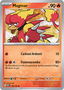 Magmar 126/165 Reverse Holo - ITA - Near Mint - Scarlatto e Violetto - 151 - Carta Pokemon