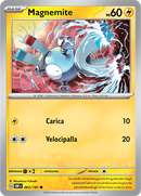 Magnemite 063/197 Reverse Holo - ITA - Near Mint - Scarlatto e Violetto - Ossidiana Infuocata - Carta Pokemon
