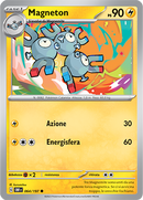 Magneton 064/197 Reverse Holo - ITA - Near Mint - Scarlatto e Violetto - Ossidiana Infuocata - Carta Pokemon