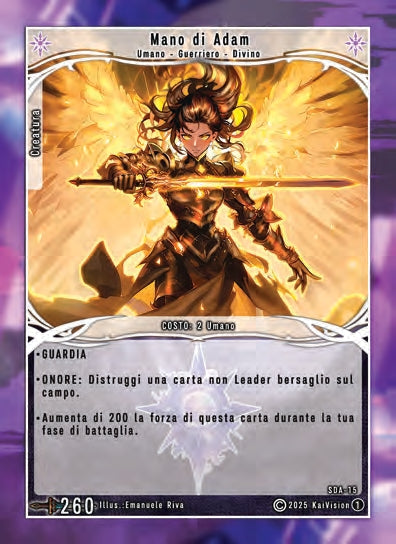 Mano di Adam SDA - 15   - 1a Edizione - ITA - Near Mint - Structure Deck Anniversary - Carta Creatures of Exo