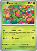 Maractus BLK 008/086 Reverse Holo Master Ball - ITA - Near Mint - Scarlatto e Violetto - Luce Nera - Carta Pokemon