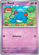 Marill 073/191 Reverse Holo - ITA - Near Mint - Scarlatto e Violetto - Scintille Folgoranti - Carta Pokemon