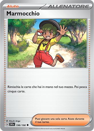 Marmocchio 198/198 Reverse Holo - ITA - Near Mint - Scarlatto e Violetto - Carta Pokemon