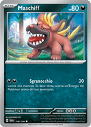 Maschiff 136/198 Reverse Holo - ITA - Near Mint - Scarlatto e Violetto - Carta Pokemon