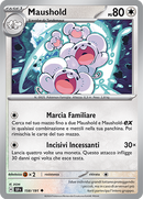 Maushold 158/191 - ITA - Near Mint - Scarlatto e Violetto - Scintille Folgoranti - Carta Pokemon