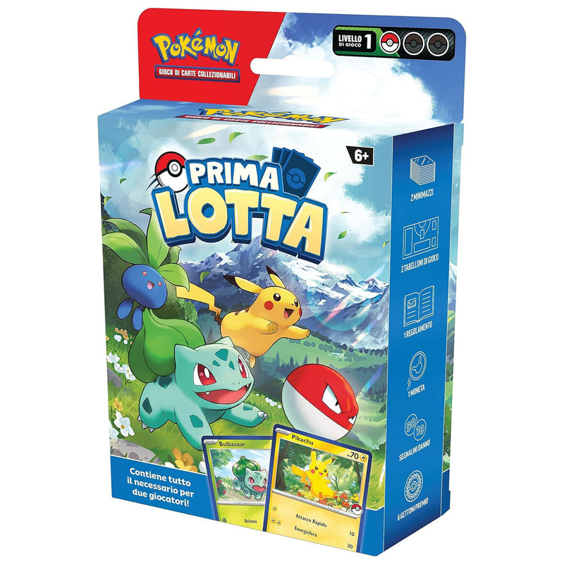 Mazzi Prima Lotta - Bulbasaur e Pikachu - ITA